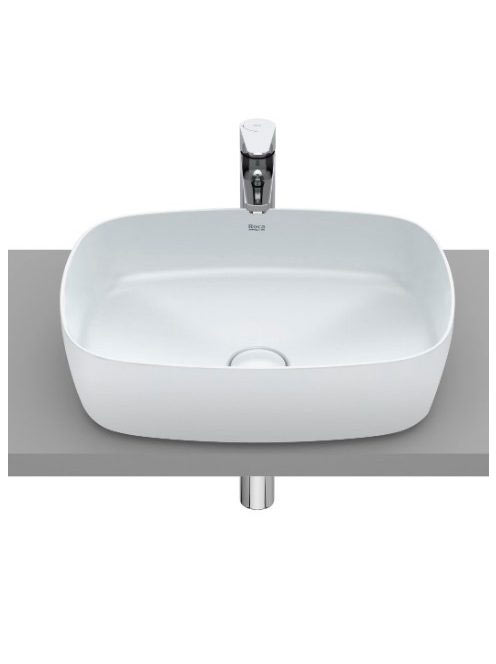 Roca Inspira Soft Fineceramic mosdótál 50x37 Gyöngy színű A3