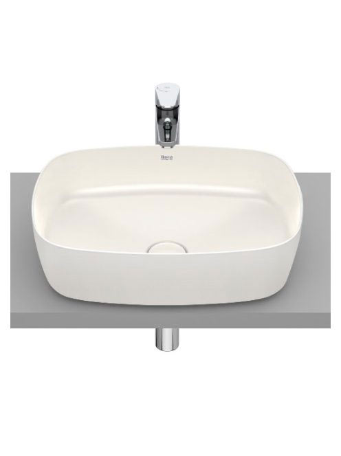 Roca Inspira Soft Fineceramic mosdótál 50x37 Bézs A327500650