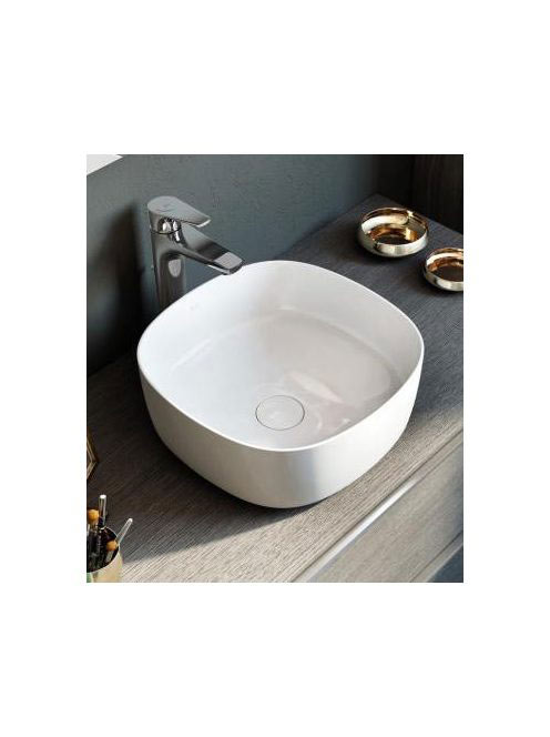 Roca Inspira Fineceramic mosdótál 37x37 Fehér A327502000 - F