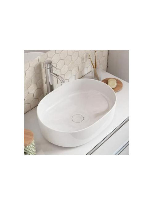 Roca Inpira Round pultra ültethető Fineceramic mosdótál 50x3