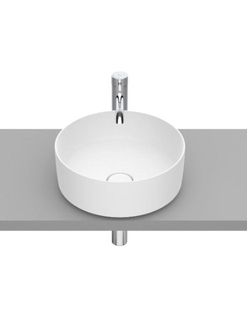 Roca Inspira Round kerek Fineceramic mosdótál R37x14 matt fe