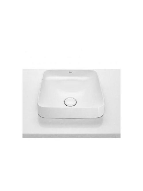 Roca Inspira beépíthető Fineceramic mosdó 37x37 cm, fehér A3