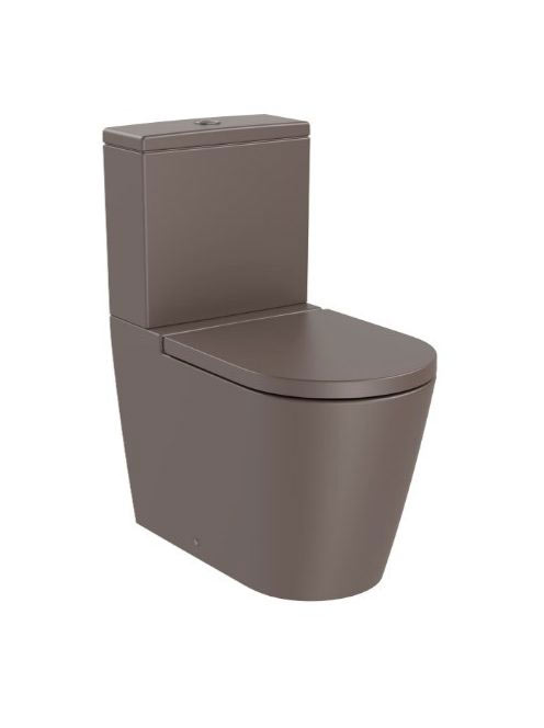 Roca Inspira Round falra tolható Rimless WC csésze 64,5x37,5