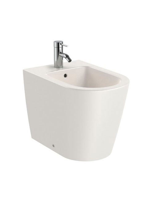 Roca Inspira Round falhoz illeszkedő álló bidé Bézs szín A35