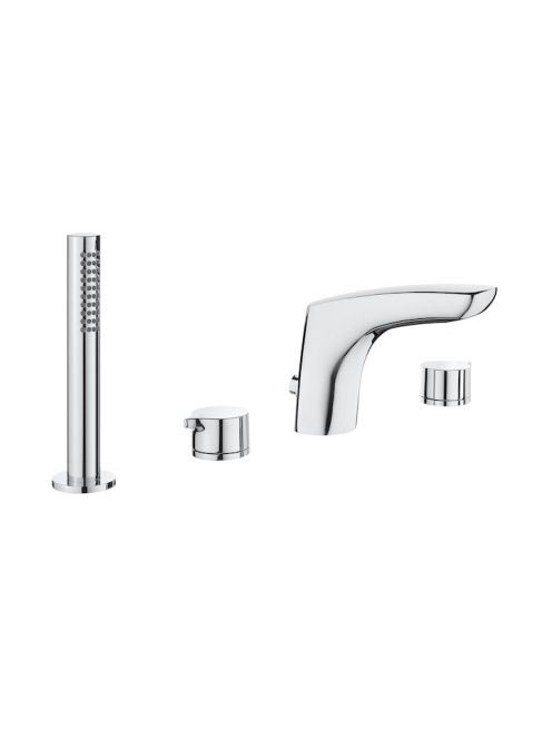 Roca Insignia kádperembe építhető kád/zuhany csaptelep, króm