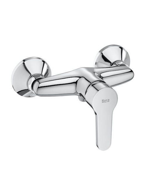 Roca Arola fali zuhanycsaptelep, króm A5A216AC0K - Fürdőszob