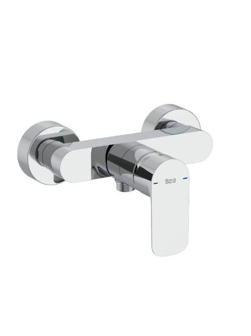 Roca Cala egykaros zuhanycsaptelep Evershine bevonattal Króm