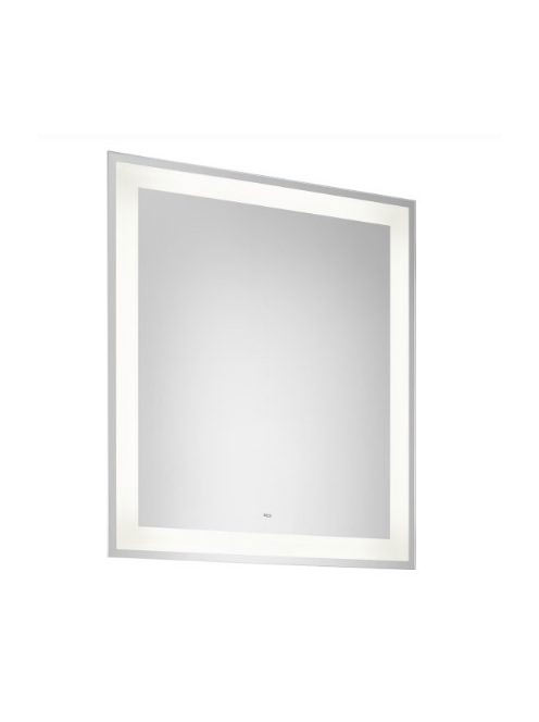 Roca Iridia négyszögletes LED-es tükör 60x70 párásodásgátló