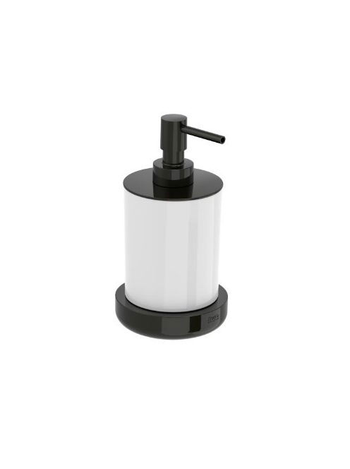 Roca Tempo üveg szappanadagoló, titán fekete A817026022 - Fü