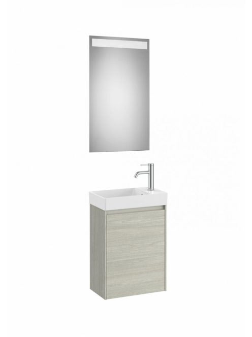 Roca Ona Pack mosdószekrény kézmosóval és tükör LED világítá