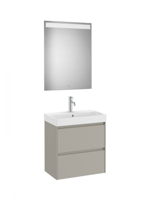 Roca Ona Pack 2 fiókos kompakt alsószekrény mosdóval 60x36 t