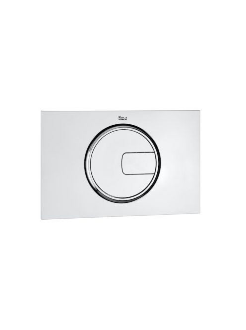Roca PL4 krómozott fényes nyomólap A890098001 - Fürdőszoba -