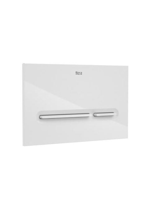 Roca PL5 Dual nyomólap 2 mennyiséges öblítéshez, fényes fehé