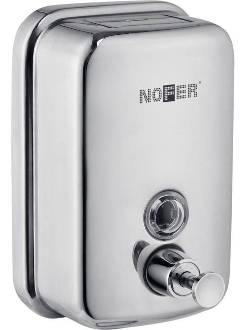 Nofer fali szappanadagoló 600 ml, polírozott inox 03001.06.B