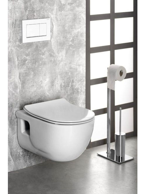 Sapho Brilla fali WC-csésze beépített bidézuhannyal 36,5x53