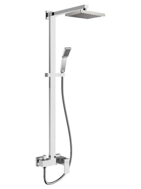 Sapho Latus zuhanyrendszer csapteleppel, króm 1102-03 - Fürd