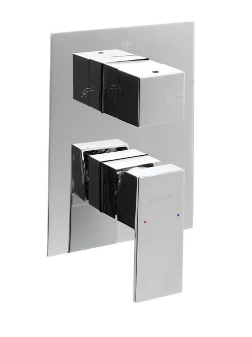 Sapho Latus falba építhető 3 irányú zuhany csaptelep, zuhany