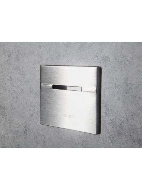 Sapho Bruckner szenzoros öblítőmechanika piszoárhoz, inox 12