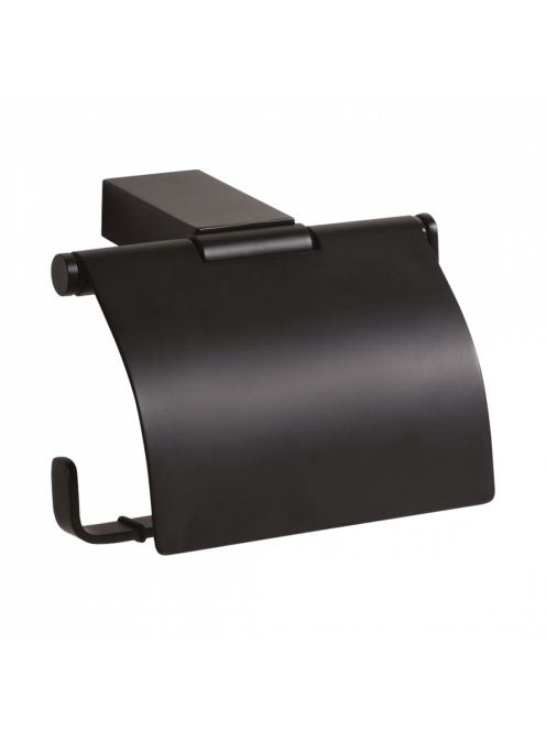 Bemeta Nero fedeles WC papírtartó, fekete 135012010 - Fürdős