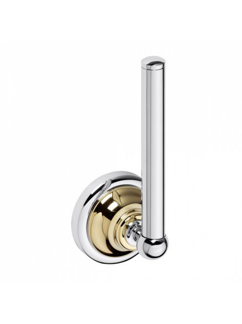 Bemeta Retro Tartalék WC-papír tartó, króm/arany 144212038 -