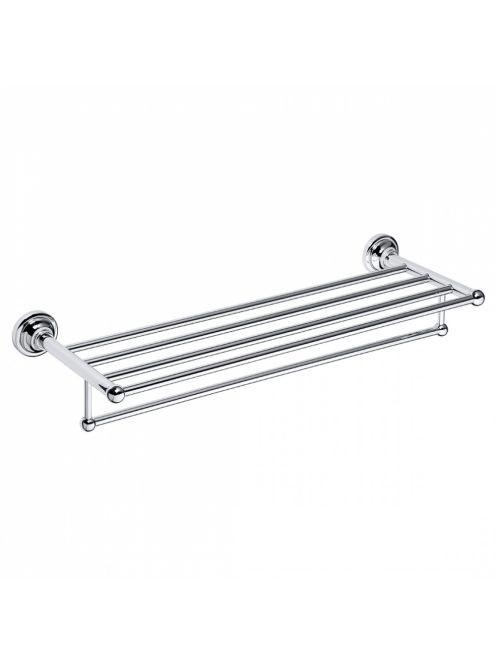 Bemeta Retro Törölközőtartó polc 665x120x225 mm, króm 144302