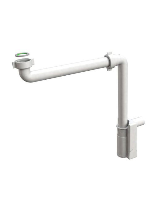 Sapho Bruckner helytakarékos szifon, fehér 151.032.0 - Fürdő