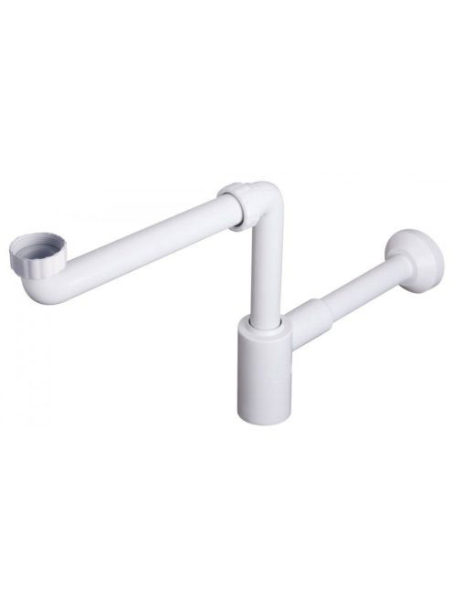 Sapho Bruckner Crono Helytakarékos mosdó szifon, fehér 151.1