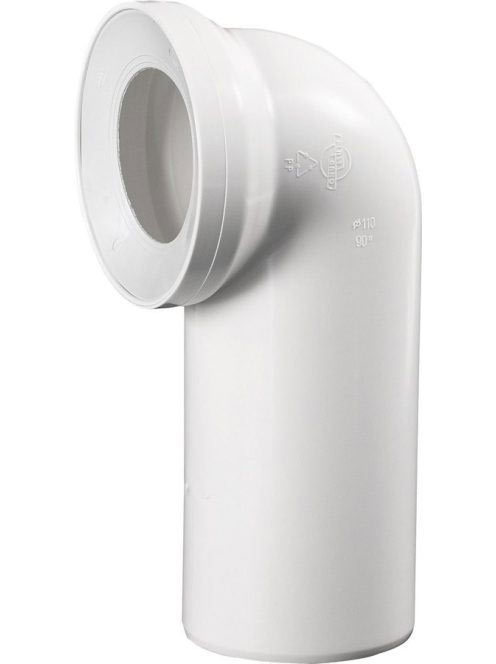 Sapho Bruckner WC lefolyó, 90 fokos 159.314.0 - Fürdőszoba -