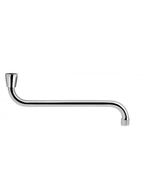 Aqualine S kifolyócső 310 mm, króm 15S300 Kifutó! - Fürdőszo