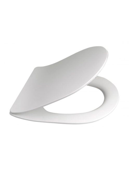 Sapho EDITA Slim WC-ülőke, soft close, easy take, fehér 1703