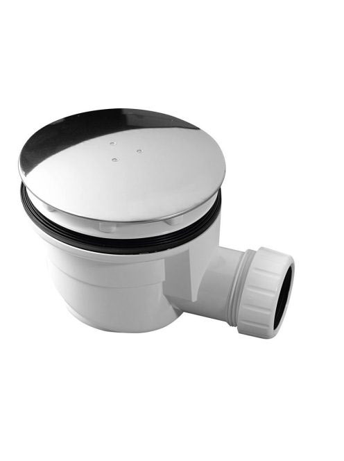 Polysan zuhanytálca szifon 90 mm, ABS, króm 1711C - Fürdőszo