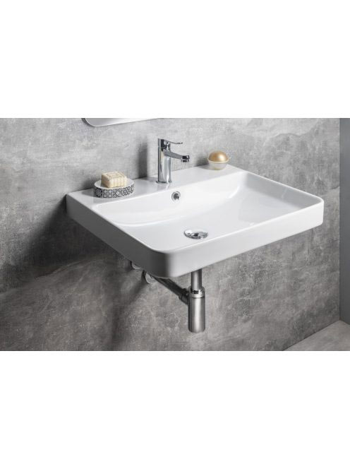 Sapho Bruckner Neron kerámia mosdó 60x47,8 cm csaplyukkal és