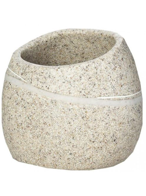 Sapho Little Rock pohár, bézs 22190109 - Fürdőszoba - Fürdős