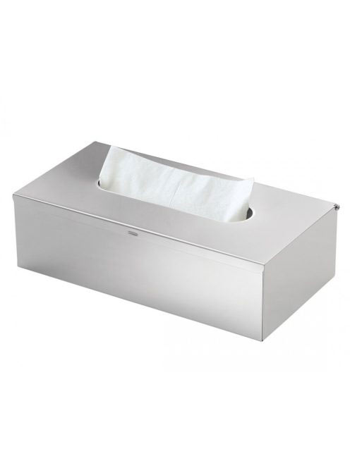 Sapho Gedy falra szerelhető papírzsebkendő tartó, matt inox