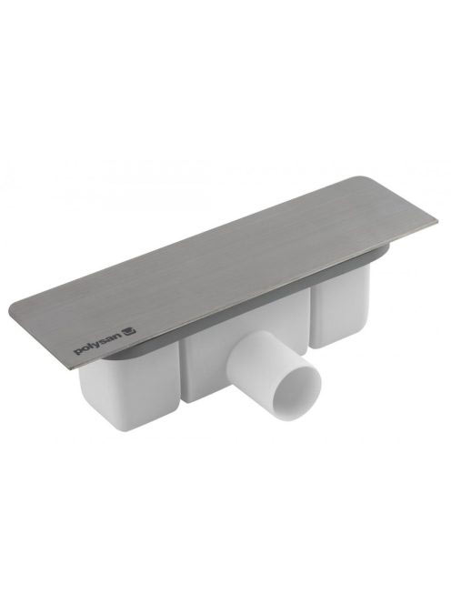 Polysan Kazuko zuhanytálca szifon D40 szálcsiszolt matt rozs