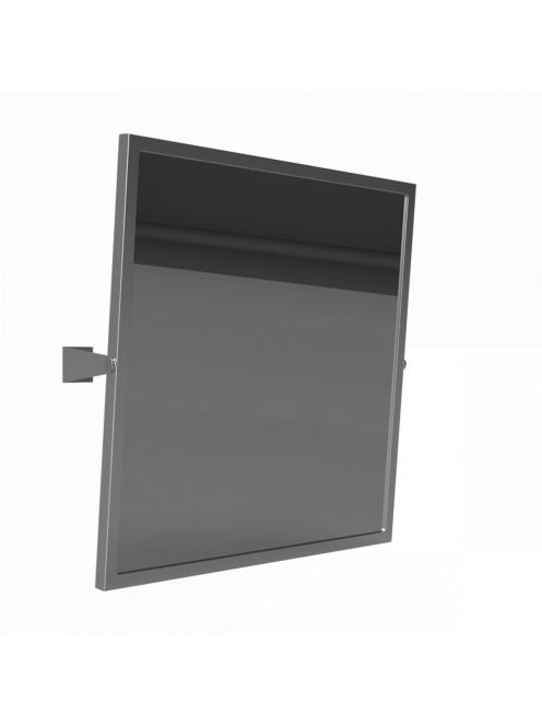 Bemeta Help billenthető fali tükör 60x60 fényes rozsdamentes