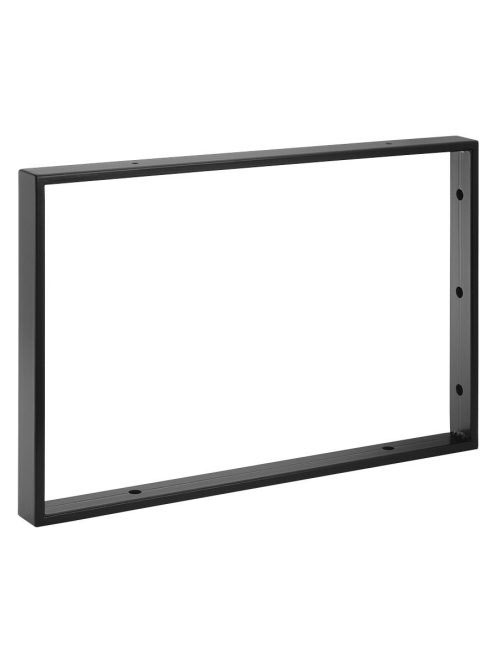 Sapho tartókonzol 49x33x4 cm, matt fekete 30370 - Fürdőszoba