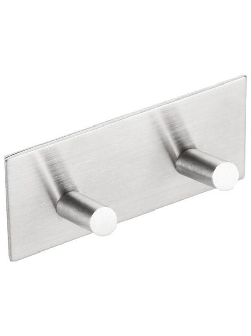 Sapho öntapadós duplafogas, matt inox 31202 - Fürdőszoba - F