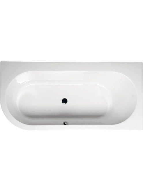 Polysan Astra aszimmetrikus akril kád 165x80 cm, jobbos 3461