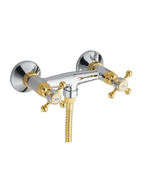 Sapho Reitano Antea fali zuhany csaptelep, króm/arany 3862 -