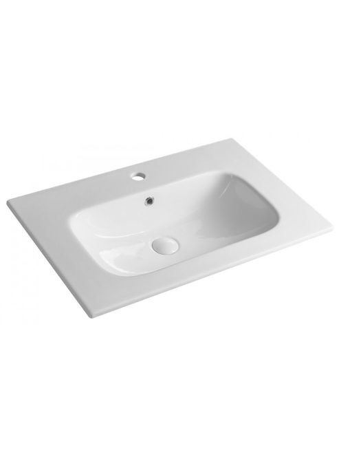 Sapho Sanovit Piedra beépíthető kerámiamosdó 1 csapfurattal,