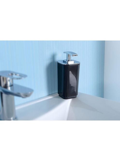 Sapho Seventy álló szappanadagoló 250 ml, fekete 638214 - Fü