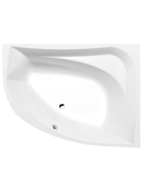 Polysan Tanya aszimmetrikus akril kád 160x120 cm, jobbos 661