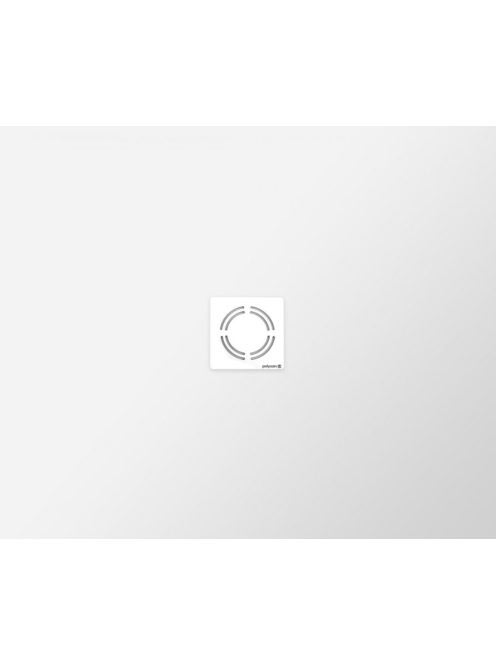 Polysan Flexia öntött márvány zuhanytálca 120x100 cm, fehér