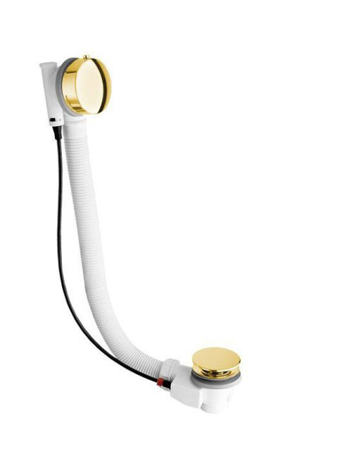 Polysan automata kád le- és túlfolyó 575 mm, arany 71680G -