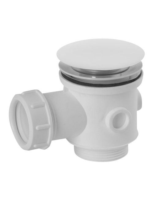 Polysan Kád KLIK-KLAK leeresztő, matt fehér 71704W - Fürdősz