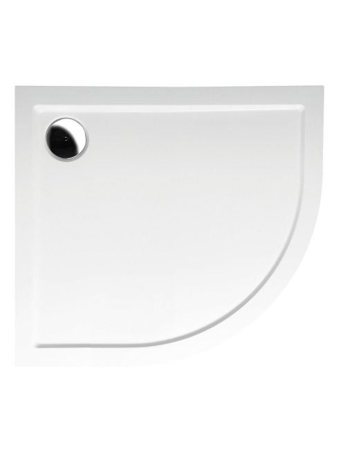 Polysan Klasik Rena öntött márvány balos zuhanytálca 80x90 c