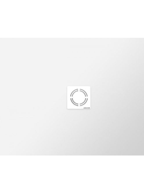 Polysan Flexia öntött márvány zuhanytálca 110x90 cm, fehér 7