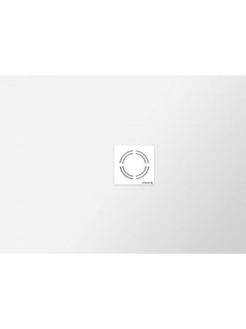 Polysan Flexia öntött márvány zuhanytálca 110x80 cm, fehér 7