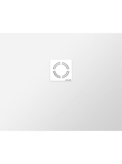 Polysan Flexia öntött márvány zuhanytálca 100x80 cm, fehér 7